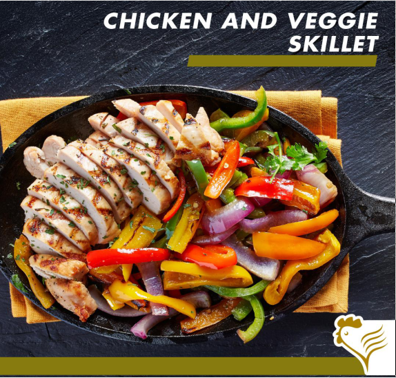 Healthy Chicken & Veggie Skillet