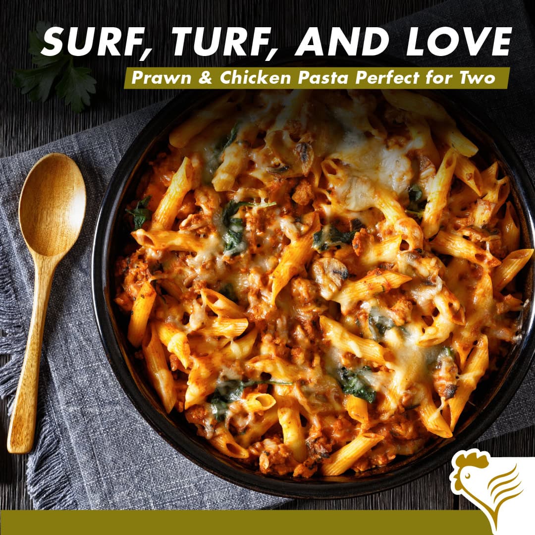 Surf & Turf Chicken Pasta 