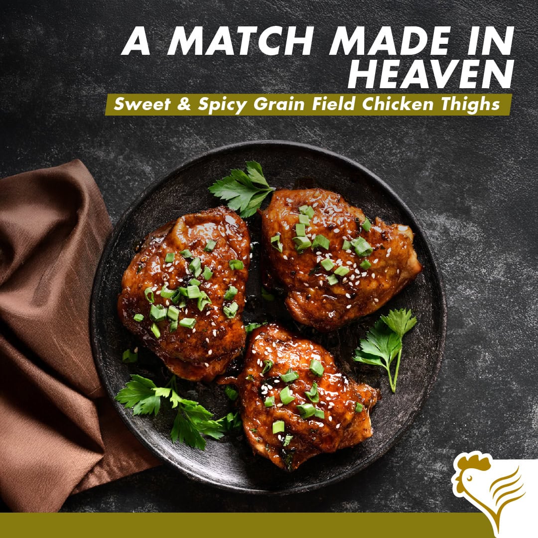  Sweet & Spicy Chicken Thighs