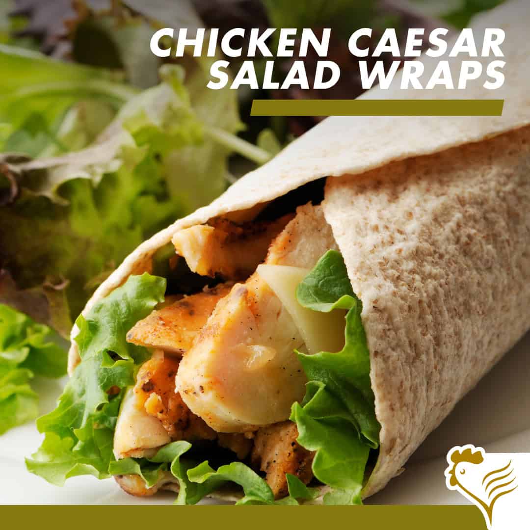 Chicken Caesar Salad Wrap