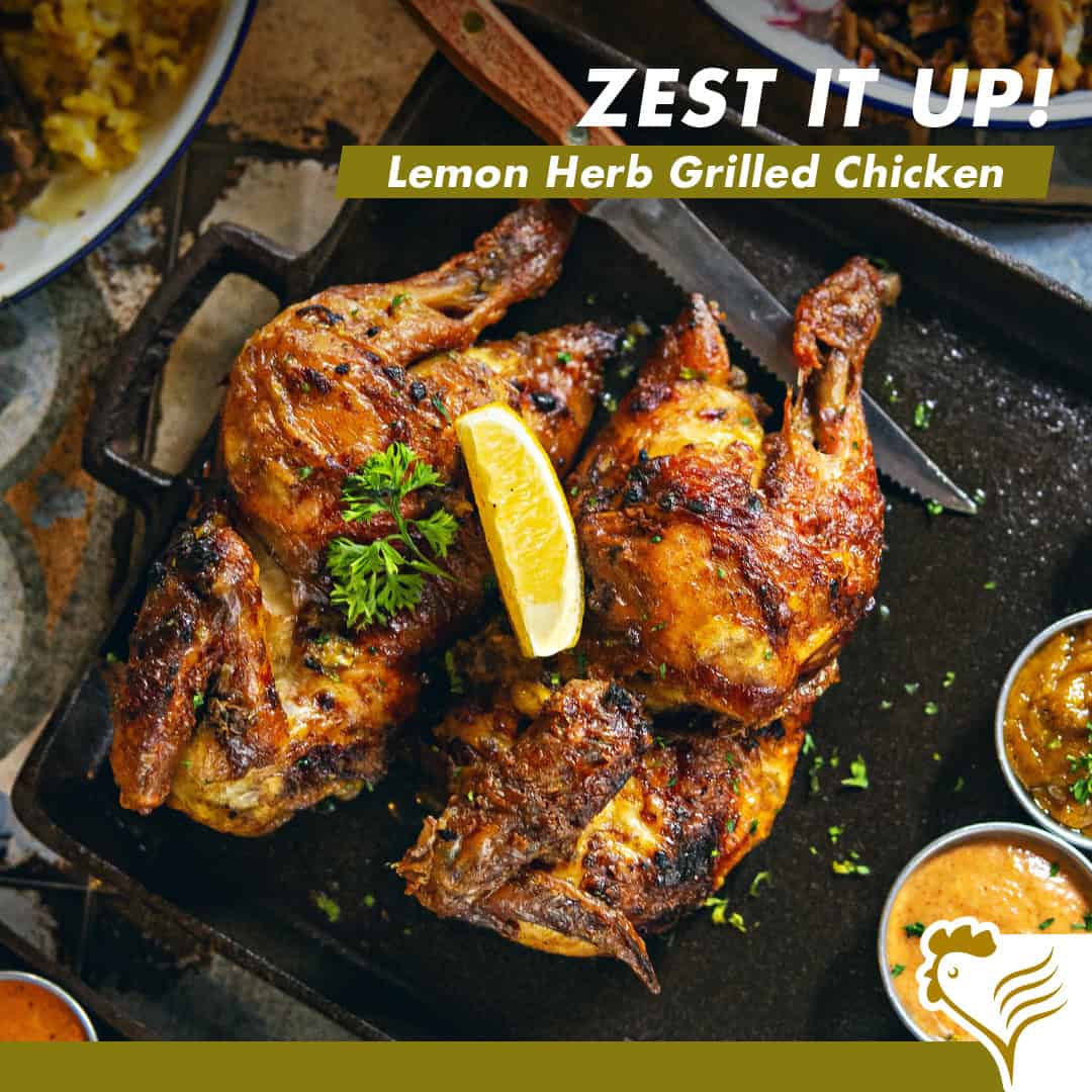  Lemon Herb Grilled Chicken