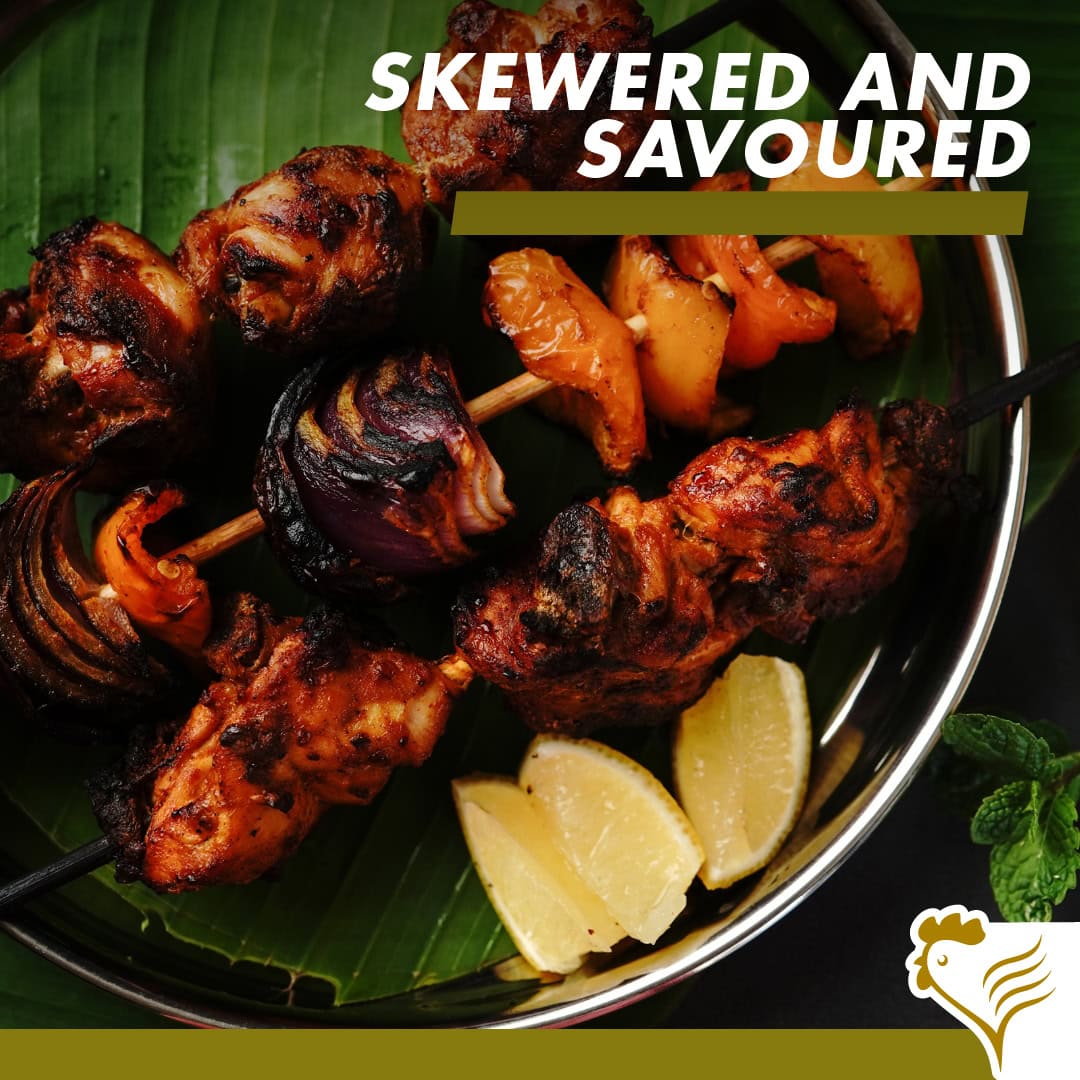 Peri-Peri Chicken Skewers