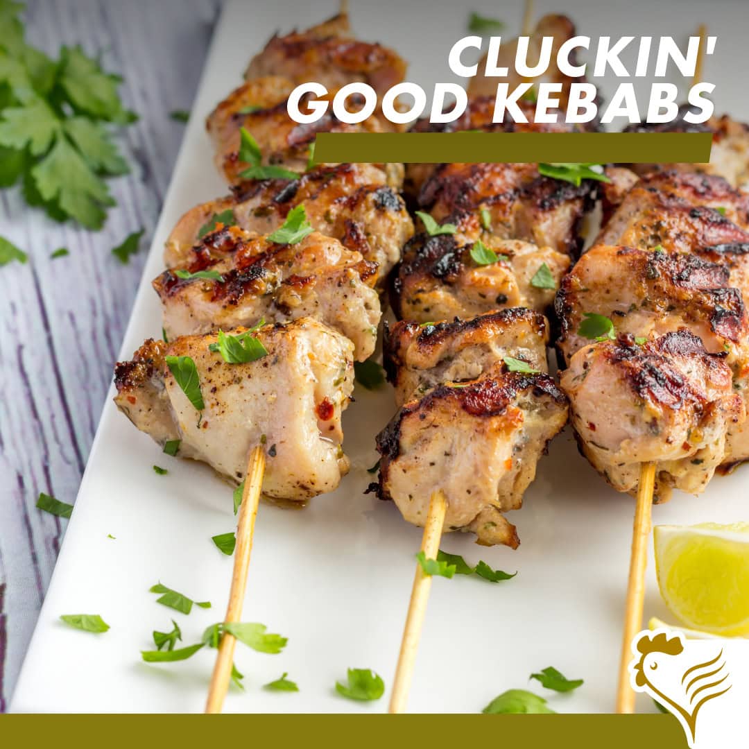 Juicy Chicken & Pepper Kebab 