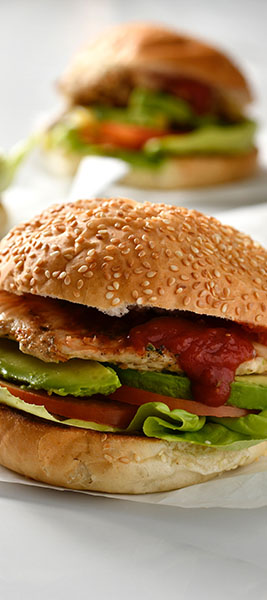 Succulent Chicken Burgers
