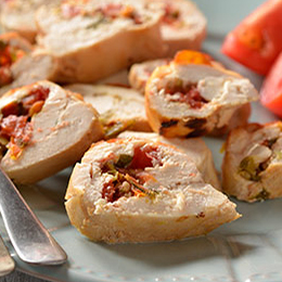 Salsa Stuffed Chicken Breasts